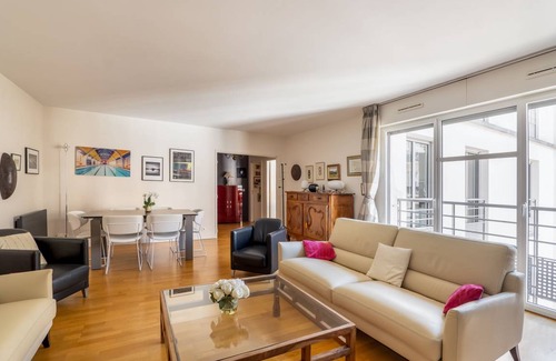 Butte-aux-Cailles Apartment | 106 m² Apartment ∙ 3 bedrooms ∙ 6 guests