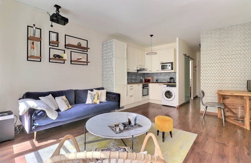 Arts-et-Metiers Apartment | 35 m² Apartment ∙ 1 bedroom ∙ 2 guests