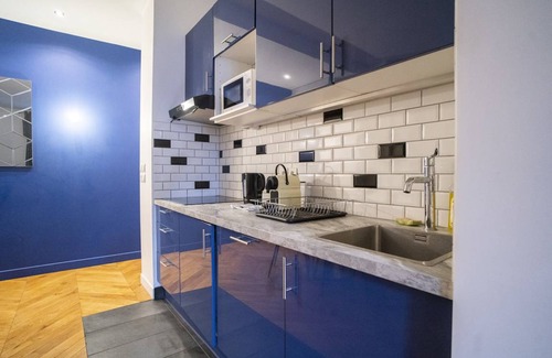 Quartier des Grandes-Carrieres Apartment | 45 m² Apartment ∙ 1 bedroom ∙ 4 guests