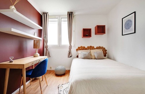 Le Kremlin-Bicetre Resort | 68 m² Private room ∙ 1 bedroom ∙ 4 guests