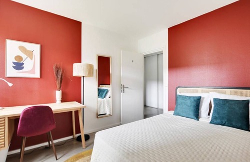 Le Kremlin-Bicetre Resort | 76 m² Private room ∙ 1 bedroom ∙ 4 guests