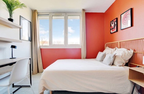 Le Kremlin-Bicetre Resort | 80 m² Private room ∙ 1 bedroom ∙ 5 guests