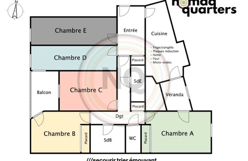 Quartier de Javel Resort | 84 m² Private room ∙ 1 bedroom ∙ 1 guest