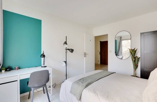 Boulogne-Billancourt Resort | 93 m² Private room ∙ 1 bedroom ∙ 5 guests