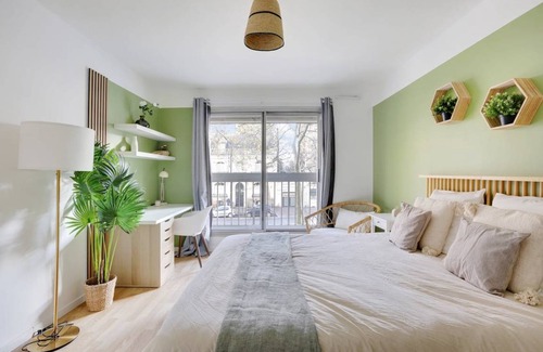 Boulogne-Billancourt Resort | 93 m² Private room ∙ 1 bedroom ∙ 5 guests