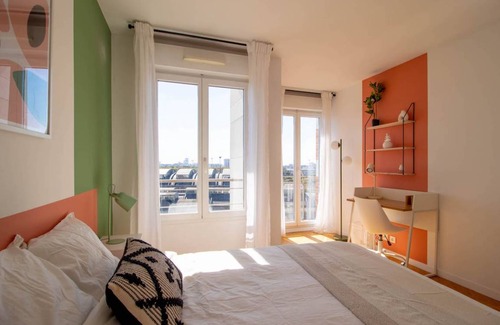 Saint-Denis Resort | 96 m² Private room ∙ 1 bedroom ∙ 4 guests