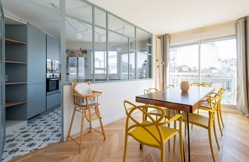 Prince–Marmottan Apartment | 97 m² Apartment ∙ 3 bedrooms ∙ 4 guests
