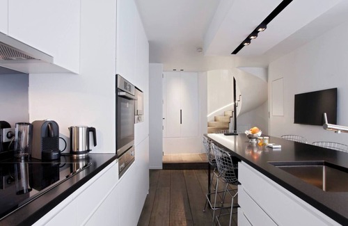 Saint-Germain-des-Pres Apartment | A Work of Art/Period Details:St-Germain 1600s Townhouse&Institut de France Vista