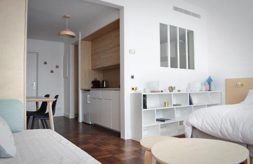 Quartier de la Porte-Saint-Denis Apartment | Appartement design avec terrasse