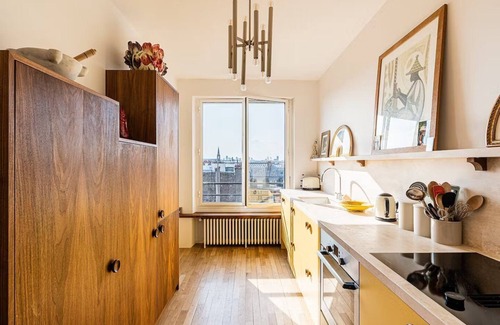 Saint-Thomas-d'Aquin Apartment | Appartement-luxe-Saint-Germain-des-pres-penthouse 360-degree city views