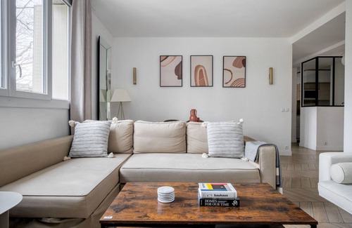 Prince–Marmottan Apartment | Blueground | Auteuil, near park & tennis courts