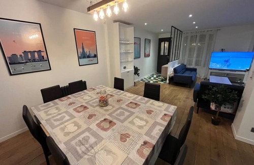 Arcueil House | Magnifique Maison C - 5min Metro & Paris - 15 min Parc Expo - Jardin Privé