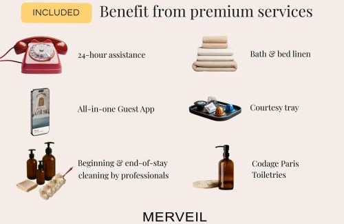 Ternes Apartment | Merveil Signature Suite - Cyr II - Private terrace