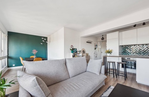 Quartier de Javel Apartment | Symphony of elegance at Javel