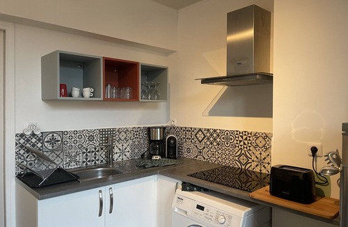 Petit-Fort-Philippe Apartment | À 200 m de la Plage, Central, bel Appartement 3 Pièces Dans Maison Classée