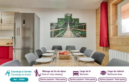 Genos Apartment | À 80m des pistes, bel appartement pour 15