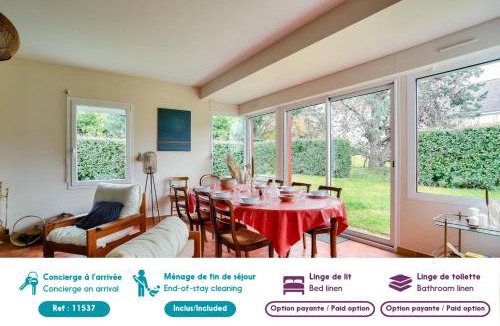 Saint-Briac-sur-Mer House | À 900m des plages- Maison pour 7