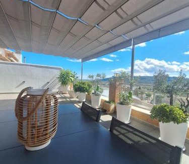 Pego Apartment | Ático Dúplex Baladrar Gran Terraza con Piscina - hasta 12pax
