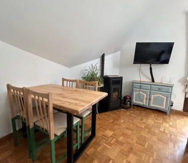 El Pueyo de Jaca Apartment | Ático dúplex con vistas