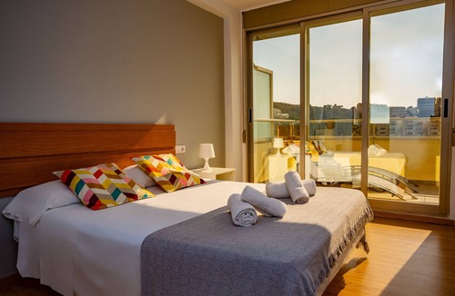Faro de Cullera Hotel | Ático soleado con vistas al mar