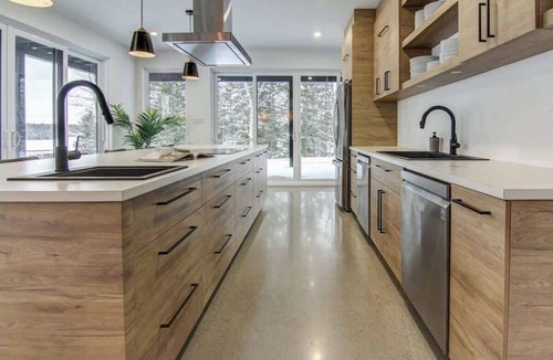 Saint-David-de-Falardeau Ski Chalet | Échappée | Tavata Chalets | retraite boréale