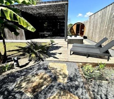 Mios House | Éco-Lodge avec son Spa Privatif