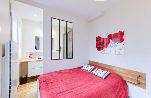 Suresnes Apartment | Élégant 2 pièces Rénové entrée privée - Près Gare