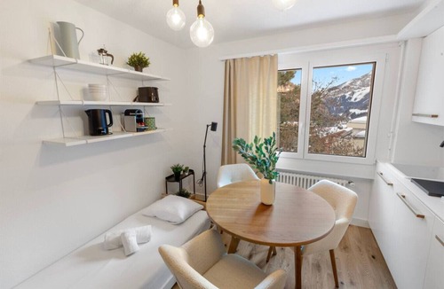 Leukerbad Apartment | Élégant studio à proximité des pistes et des bains