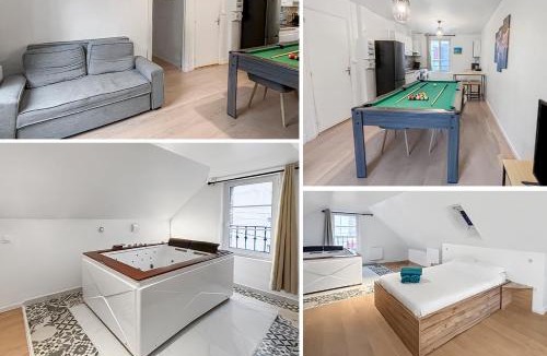 Saint-Quentin House | Évasion détente avec Jacuzzi Sauna & Billard
