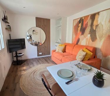 Villejuif Apartment | Évasion Douceur, studio proche de Paris, à deux pas du métro 14 et de Gustave Roussy