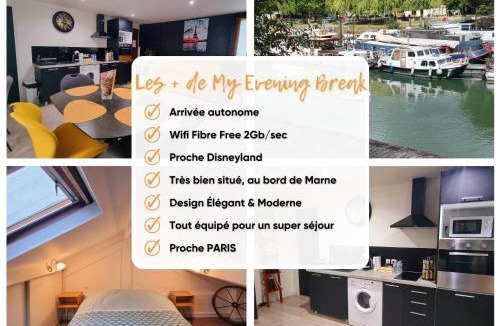 Noisy-le-Grand Apartment | Évasion entre Paris, Disneyland et bords de Marne