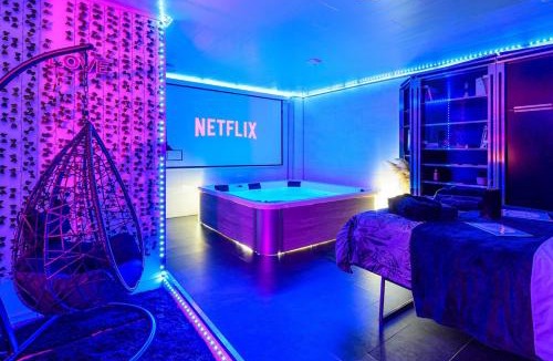 Neuvireuil Apartment | Ôspa Zen - Suite Privative avec Spa, Vidéo Projecteur, Parking