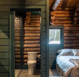Saint-Simeon Ski Chalet | ÖBois Charlevoix - L'Écurie 2 Studio