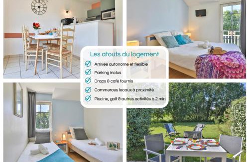 Bourgenay Villa | ღ L'Oasis du Golf - Paisible maison proche Mer