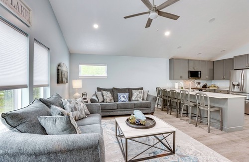 Higgins Lake House | 0.5 MI to Higgins Lake: Home w/Fire Pit & Yard