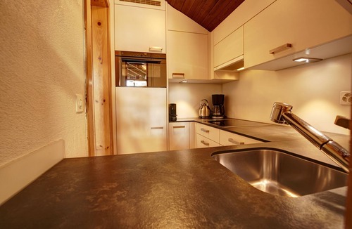 Silvaplana Apartment | 1 1/2-room flat with mountain view on the 6th floor
