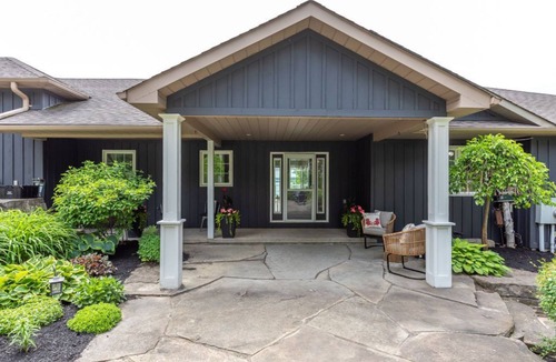 Gannon Village House | 1 Acre Waterfront Property with Two Hot Tubs on Pigeon Lake