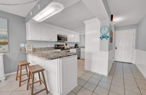 Biltmore Beach Condo | 1 Bd/Ba Deluxe Gulf Front, Steps to Beach; Pool! Sleeps 4! First Floor Condo