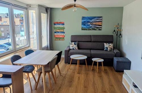 Le Portel Apartment | 1-bedroom apartment, 4people, 100m from the beach