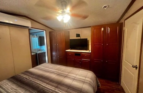 Avinger Cabin | 1 Bedroom cabin, covered porch, large parking area