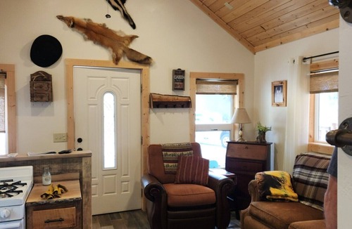 Hamilton Cabin | 1 Bedroom with Sleeping loft queen.
