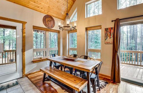 Angel Fire House | 1 Mi to Angel Fire Resort: Mtn Cabin w/Fire Pit!