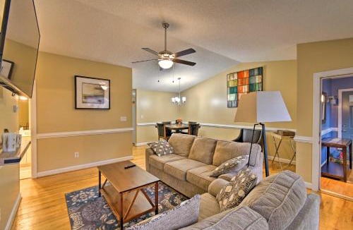 Lillington House | < 1 Mi to Downtown Lillington: Home w/Deck