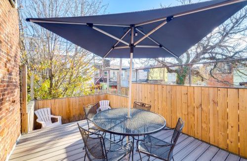 Upper Fells Point House | 1 Mi to Dtwn: Townhome w/Patio in Baltimore!