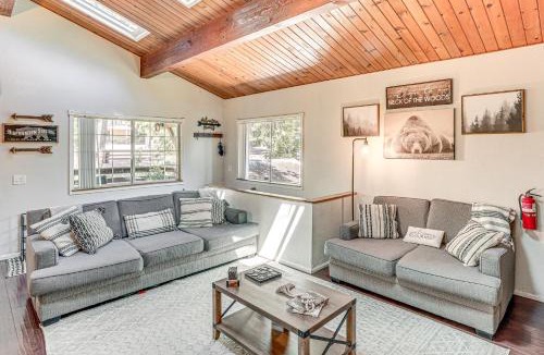 Crestline House | 1 Mi to Lake: Crestline Cabin w/Deck + Gas Grill!