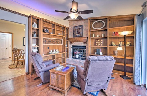 Hot Springs Village House | < 1 Mi to Lake: Hot Springs Village Escape w/Deck