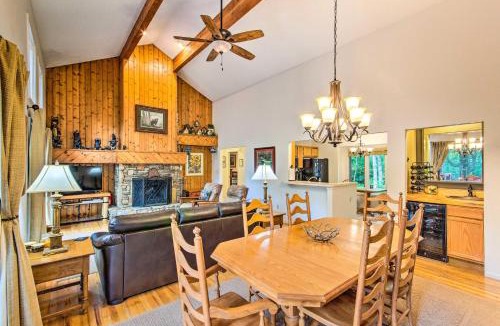 Lake Toxaway House | 1 Mi to Marina: Lake Toxaway Cabin w/Fire Pit