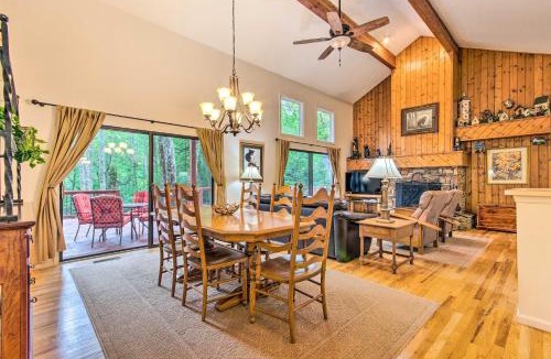 Lake Toxaway House | 1 Mi to Marina: Lake Toxaway Cabin w/Fire Pit