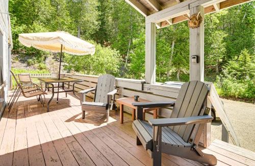 Oquossoc House | 1 Mi to Rangeley Lake Cabin with Wraparound Deck!