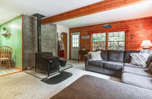 Oquossoc House | 1 Mi to Rangeley Lake Cabin with Wraparound Deck!